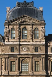The Pavillon Sully, Cour Carree; Lescot Wing